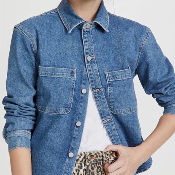 DL1961 Denim Shacket - Picture 2 of 7